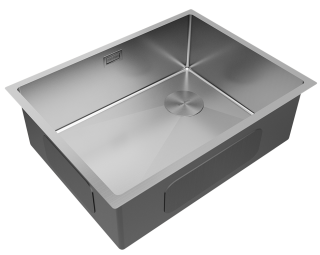 Мойка кухонная Paulmark Next-Skew PM885844-BS брашированная нержавеющая сталь