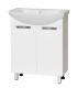 Напольная тумба под раковину Misty Лаванда 65см белый