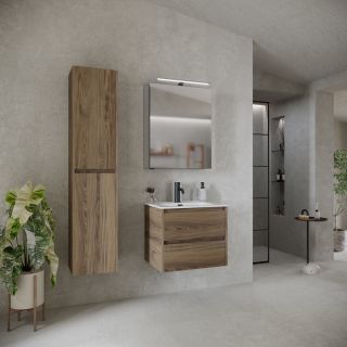 Подвесная тумба под раковину Sancos Libra LB60ECH 60см дуб чарльстон