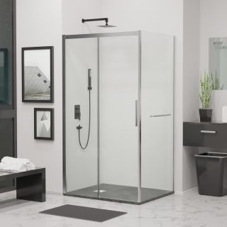 Душевой уголок RGW LE-41-1 (LE-12 + Z-060-2) 341241168-011 160x80см хром