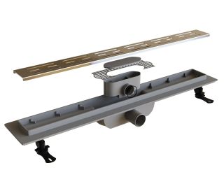 Душевой лоток RGW Drain Leo-10 60211080-01 80см хром