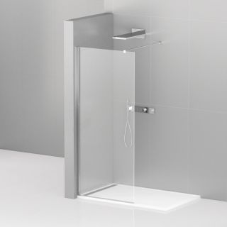 Душевая перегородка CEZARES LIBERTA-L-1-120-120-C-Cr кронштейн 120см