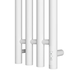 Полотенцесушитель электрический APEXTERMO Luna LN10113WM 1100x180 с крючками белый матовый