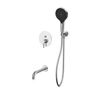 Система для ванны скрытого монтажа WHITECROSS Y YSET06TOPNIB брашированный никель