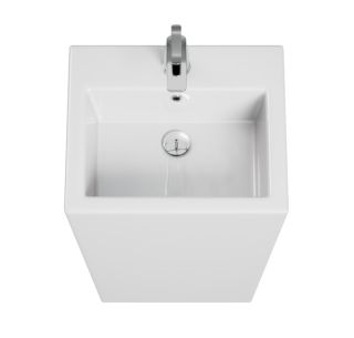 Раковина напольная Laguraty B 999 51x83см белый