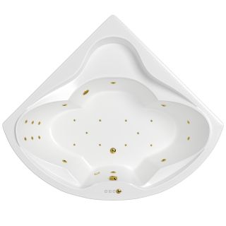 Гидромассажная ванна WHITECROSS Konsul 0110.150150.100.ULTRA.GL 150 см Ultra золото