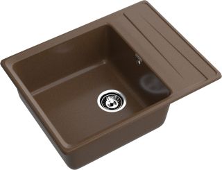 Мойка кухонная GranFest LEVEL LV-660L терракот
