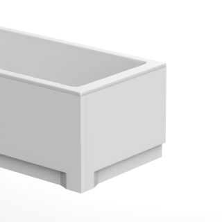 Экран под ванну WHITECROSS 1101.08056.100P правый 80x57 см белый