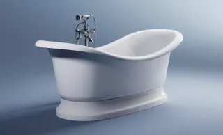 Ванна из искусственного камня Astra-Form Мальборо 01010031 190x86 см белый глянец