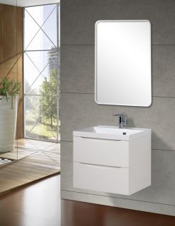 Тумба под раковину BelBagno подвесная 60x55см Bianco Opaco MARINO-600-2C-SO-BO-P