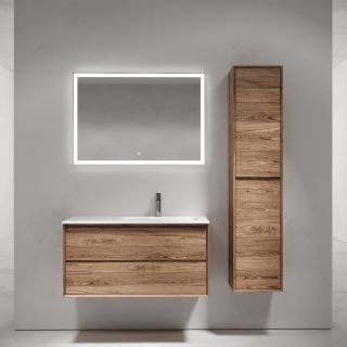 Подвесная тумба под раковину Sancos Marmi 2.0 MR2.0100RECH правая 99см дуб чарльстон