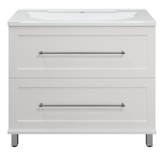 Напольная тумба под раковину Misty Марта 100см белый