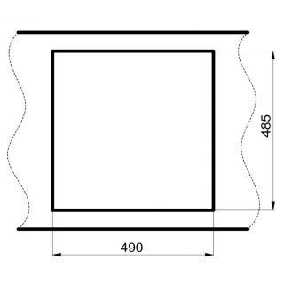 Мойка для кухни Milacio Murcia 51 Cuarzo MC.77021 чёрный матовый