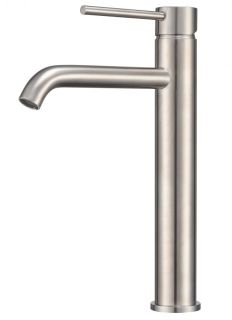 Высокий смеситель для раковины Milacio Ultra MCU.551.SS нержавеющая сталь