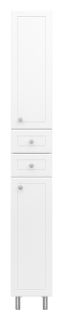Напольный шкаф - пенал Misty Мисти 26см правый белый