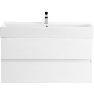 База под раковину Cezares подвесная с двумя выкатными ящиками, Bianco Ghiaccio, 1000x460x500, MOLVENO 46-100-2C-SO-BG