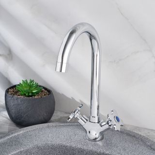 Смеситель для кухни РМС SL115-274F хром