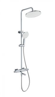 Душевая стойка Wonzon & Woghand Neo WW-B3046-A1-CR с термостатом хром