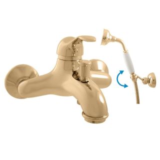 Смеситель для ванны Rav Slezak Labe L054.5/2Z золото