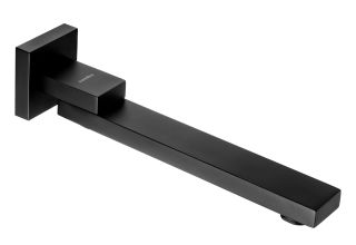 Поворотный излив Swedbe Platta 5512B чёрный