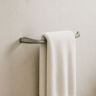 Полотенцедержатель Knotlor TH103GM, оружейная сталь