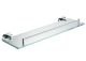 Полка стеклянная Shevanik SG5119 хром