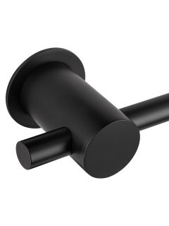 Полотенцесушитель электрический встраиваемый Wonzon & Woghand Baden WW-AL366-MB 55x78 см с внутренней частью чёрный матовый