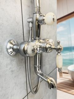 Душевая система AltroBagno Opera 030205 Cr хром