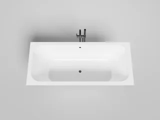 Ванна из искусственного камня Salini Orlanda Axis S-Sense 103213G 170x75см белый глянцевый