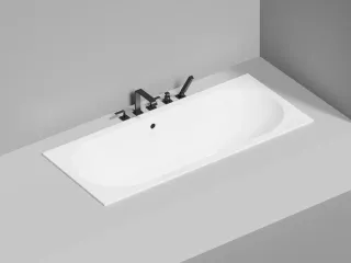 Ванна из искусственного камня Salini Ornella Axis S-Sense 103413G 170x75см белый глянцевый