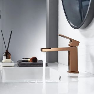 Cмеситель для раковины Knotlor KN-20/RB, бронза