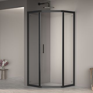 Душевой уголок RGW PA-86B 38088600-14 100x100см чёрный