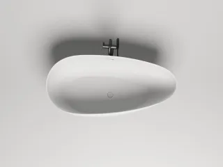 Ванна из искусственного камня Salini Paola S-Sense 101511GRF 160x77см RAL полностью