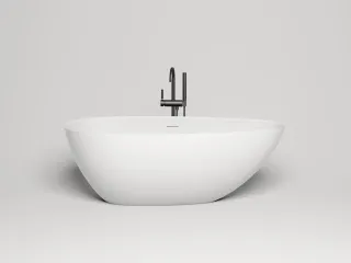 Ванна из искусственного камня Salini Paola In S-Stone 101612SMRF 172x82см RAL полностью