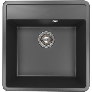 Кухонная мойка Florentina Пьемонт 440 антрацит