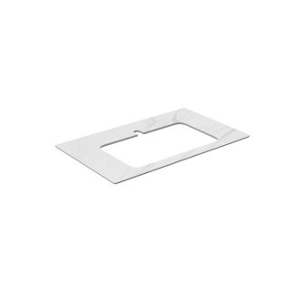 Столешница Kerama Marazzi Plaza Монте Тиберио PL2.SG507120R\80 80 см белый натуральный