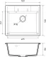 Мойка кухонная GranFest CLASSIC Q-561 терракот