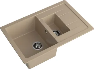Мойка кухонная GranFest CLASSIC Q-775KL песочный