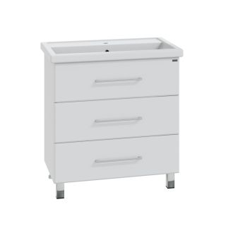 Напольная тумба под раковину Санта Омега 207006 80 см белый