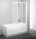 Шторка на ванну Ravak Supernova VS3 100 795P010041 Rain профиль белый