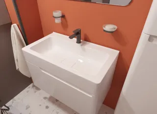 Раковина Эстет Kare luxe silk ФР-00015274 90см белый