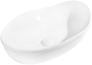 Раковина накладная BelBagno 52см белая BB1362