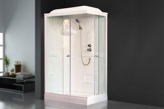 Душевая кабина Royal Bath HP левая стекло прозрачное 120x80см RB8120HP1-T-L