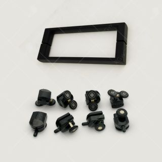 Душевой уголок RGW CL-48B (CL-14B + Z-050-1B) 32094884-014 140x80см чёрный