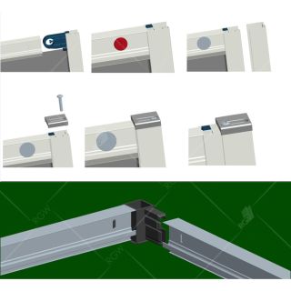 Душевой уголок RGW CL-48B (CL-14B + Z-050-1B) 32094886-014 160x80см чёрный