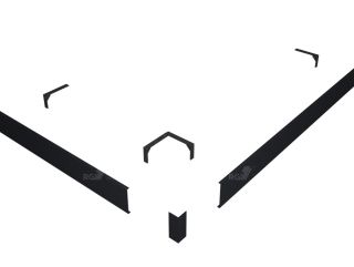 Экран для душевого поддона RGW N/ST-21 G 50231595-02 90x150см графит