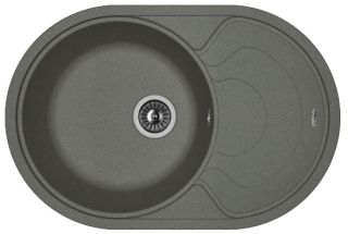 Кухонная мойка Florentina Родос 760 чёрный