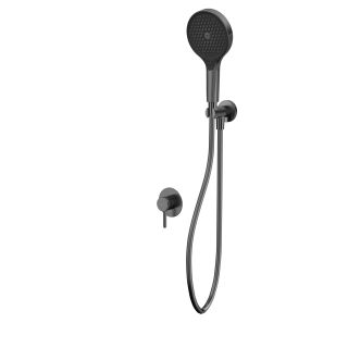 Встраиваемый смеситель для душа WHITECROSS Y YSET02TOPGM оружейная сталь