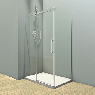 Душевой уголок Veconi Rovigo RV-070CH, 1200х900х1950, хром, стекло прозрачное