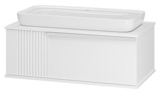 Подвесная тумба под раковину Brevita Savoy SAV-09090-0101Я 90см белый